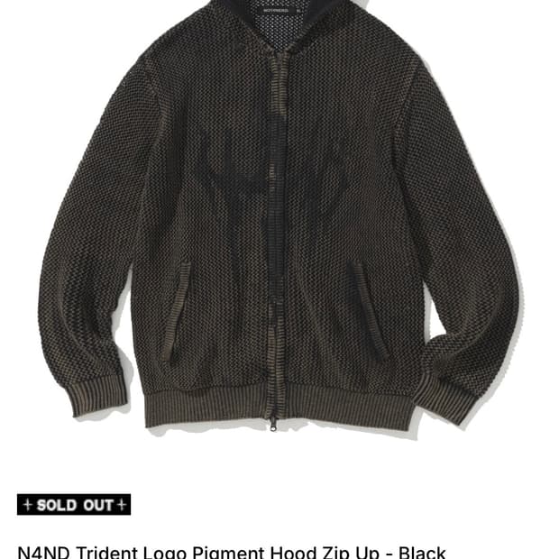 낫포너드 후드 집업 M