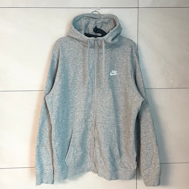 나이키 후드집업 그레이 [XL]