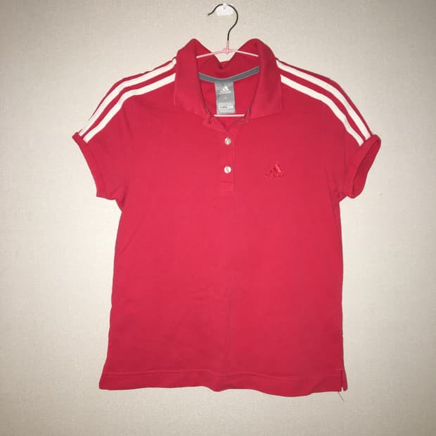 아디다스 핫핑크 피케탑 스포티 갸루