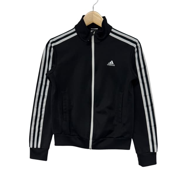 아디다스 3S 로고 슬림핏 트랙탑 져지