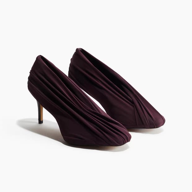 H&M studio collection 드레이프 펌프스 구두