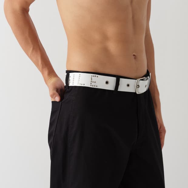 [S/M]기마구아스 Fragile 벨트/화이트