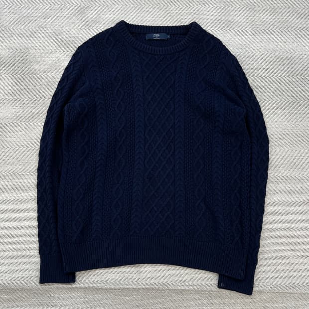 제이크루 꽈배기 니트 r2602