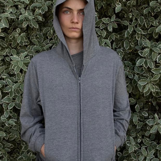 머듈 후드집업 grey 2