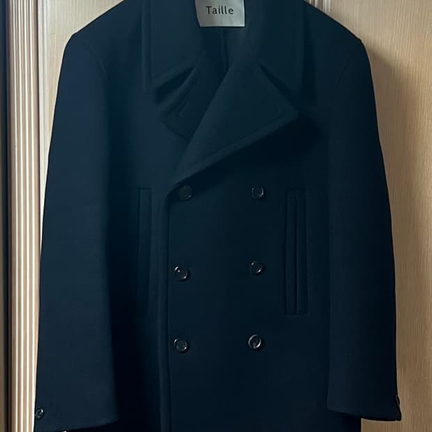 타일레 25fw 피코트 1사이즈 네이비