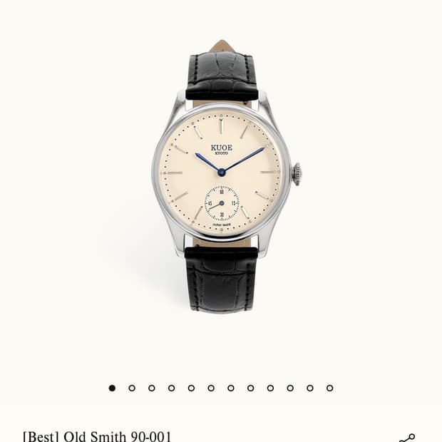 쿠오교토 Old Smith 90-001 / Silver Case and 