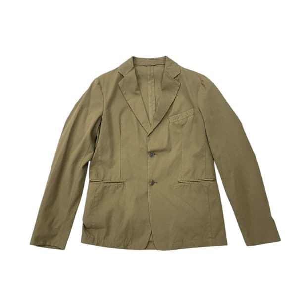 00s 질샌더 코튼 테일러드 자켓