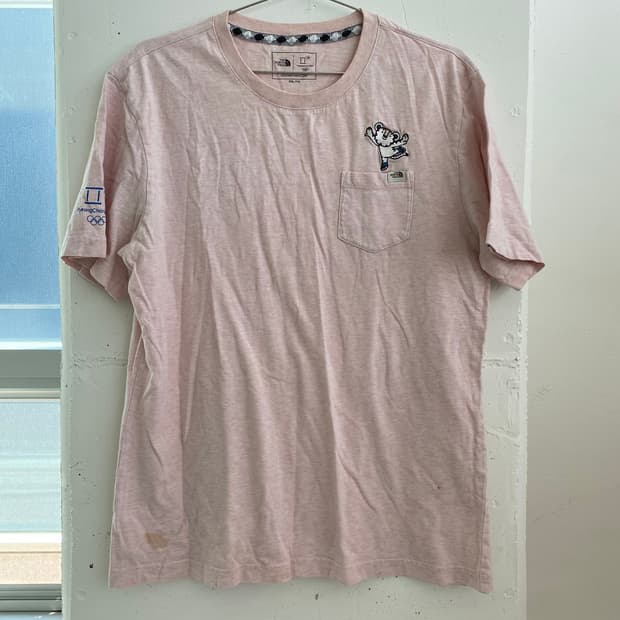 (2XL) 노스페이스 평창 올림픽 반팔 티셔츠