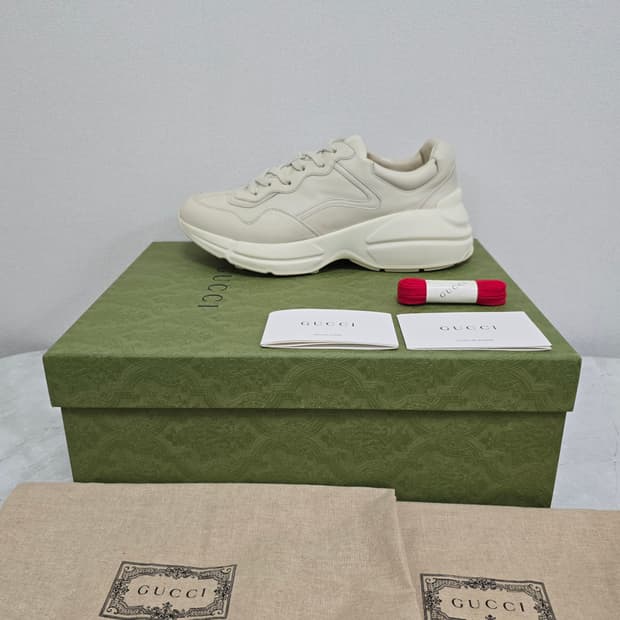 구찌 라이톤 스니커즈 신발 7.5사이즈 265 270 판매