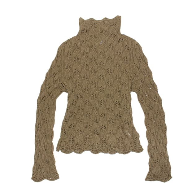 1990s Max Mara Sportmax Mock Neck Knit