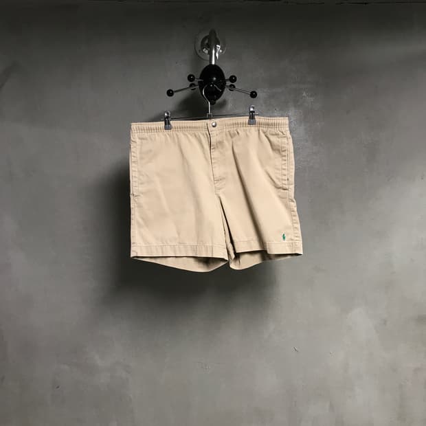 폴로 랄프로렌 포니 반바지 베이지 M