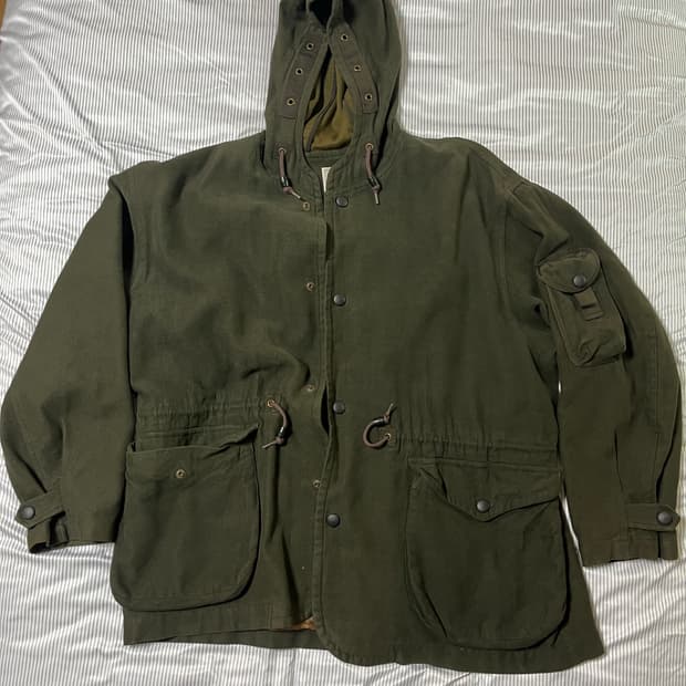 90s dezert 밀리터리 울 자켓