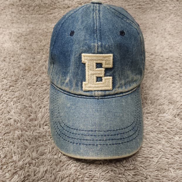 빈티지  슬레진저 청데님 볼캡