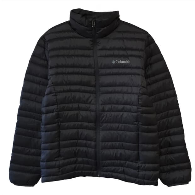 컬럼비아 구스다운경량패딩잠바 95-100 점퍼 거위털