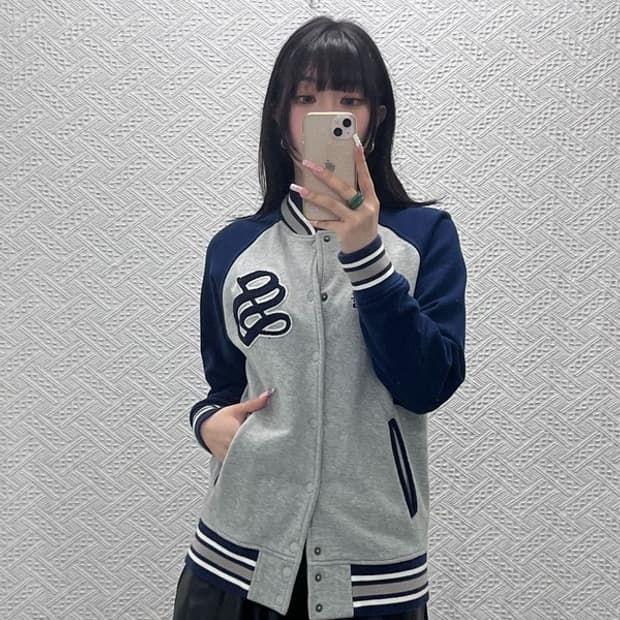 스투시 애슬레틱 트라이브 고딕 스트릿 바시티 자켓 S C12381