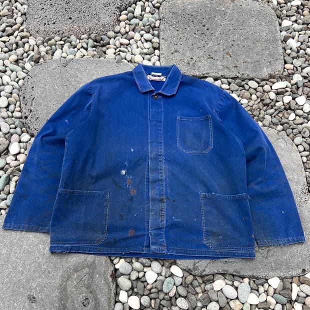 HARD FADED VINTAGE WASHING 빈티지프렌치워크자켓