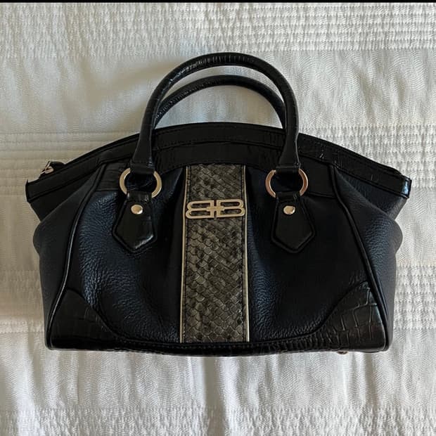 [OS]BALENCIAGA 00s Leather tote bag