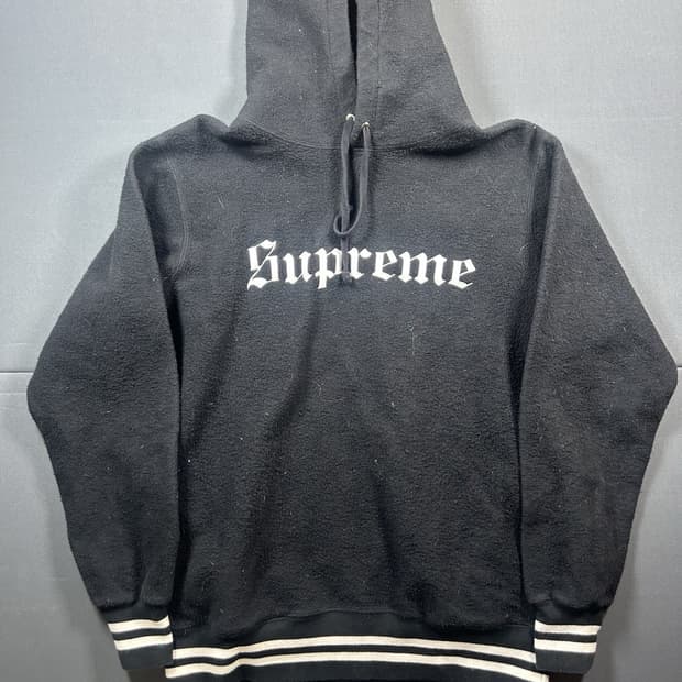 16FW 슈프림 리버스 플리스 후드티