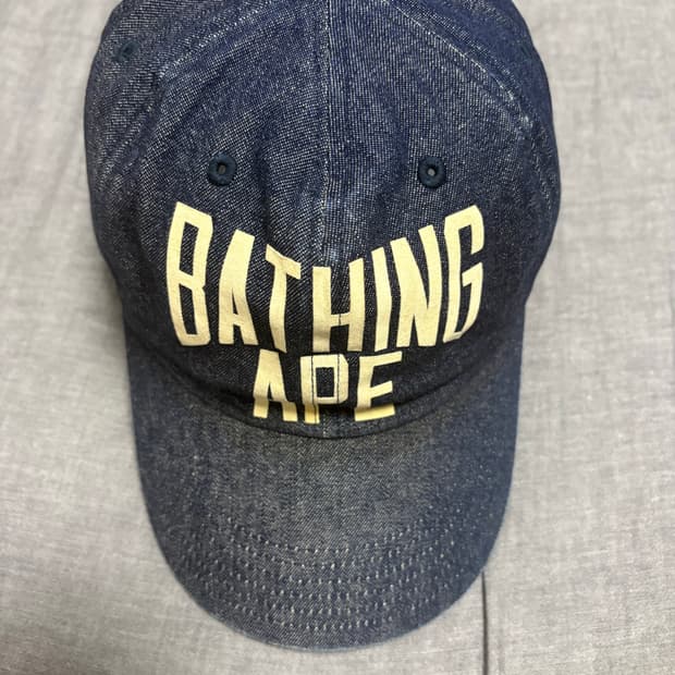 [F] 베이프 데님 캡 bape denim cap