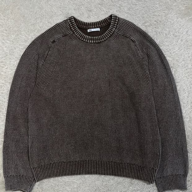 자라 빈티지 니트 티셔츠/#2847