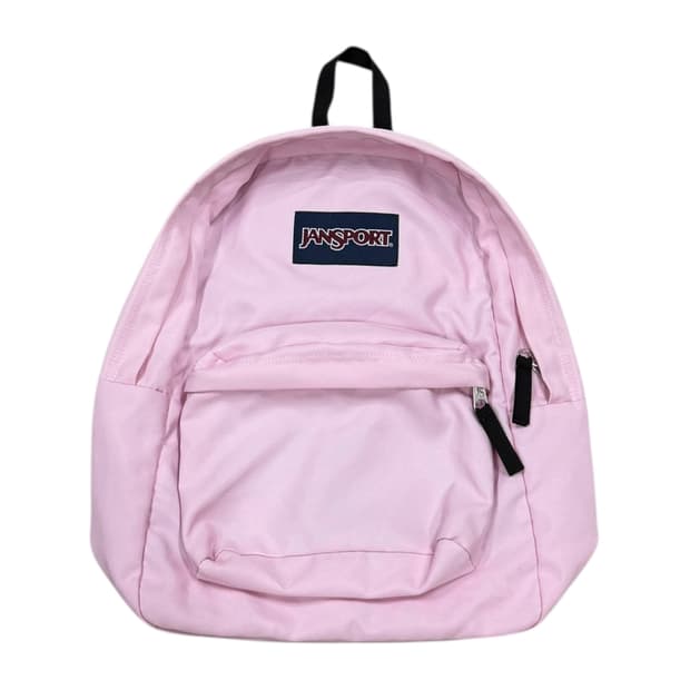 잔스포츠 빈티지 딸기우유 핑크 슈퍼브레이크 백팩 가방