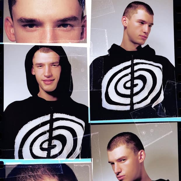 Ed Curtis Spiral Hoodie zip-up