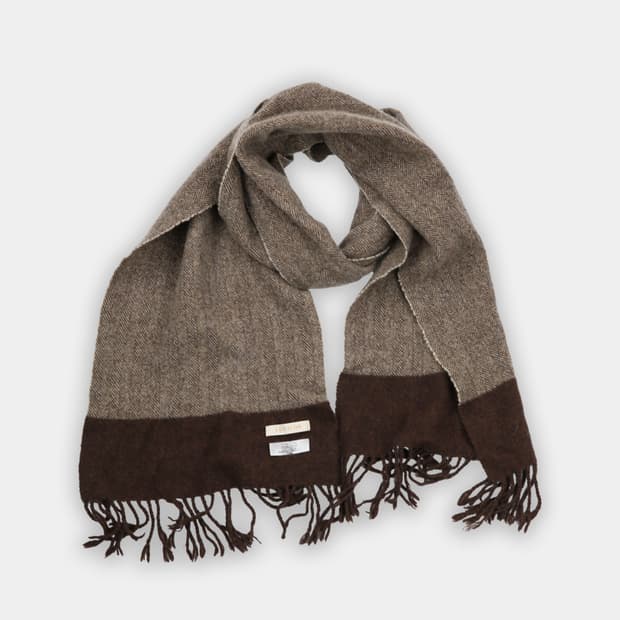 VTG Cashmere Herringbone Muffler