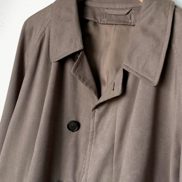 Peach skin soft touch soutien coat