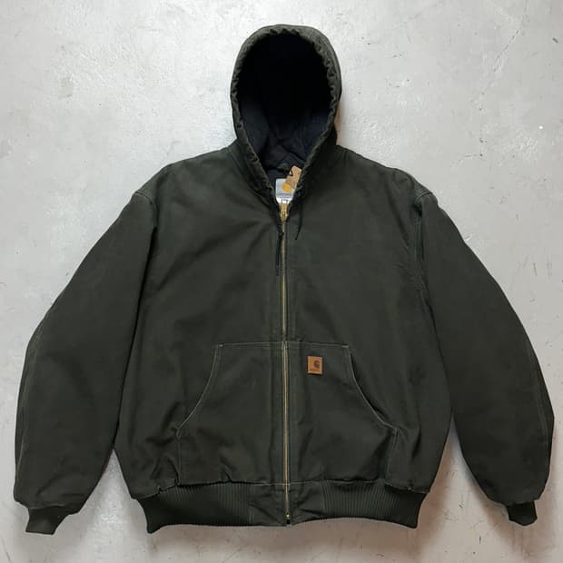 OG 칼하트 J130 액티브 자켓 칼하트 MOS 모스그린