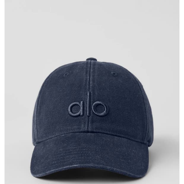 (미개봉)알로 washed off duty 네이비 볼캡