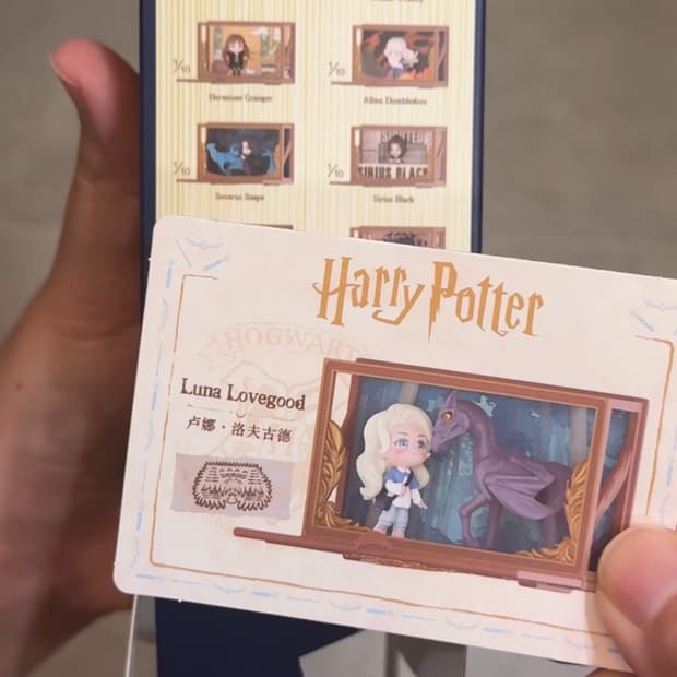 팝마트 해리포터 피규어 (루나 러브굿 확정, 단순 박스 개봉)