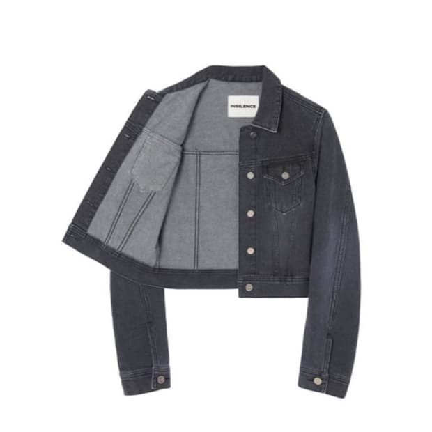 인사일런스 우먼 청자켓