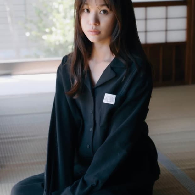 미세키서울 스파오 잠옷 파자마 블랙 새상품