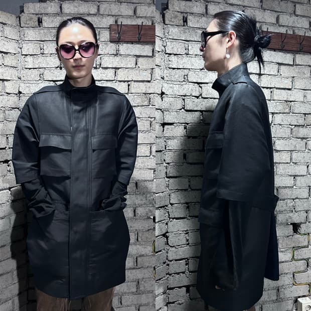 릭오웬스 17ss WALRUS 사파리 자켓