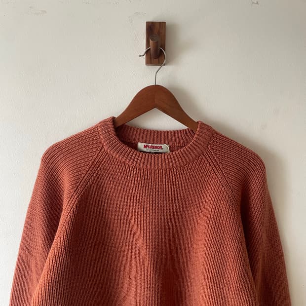 90's Vintage Mcgregor Reglan Round Knit