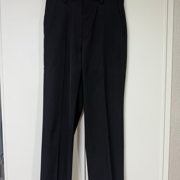 26ss light wool max gabardine slacks(블랙)