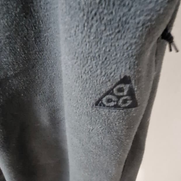 나이키acg  플리스 트레이닝팬츠 차콜 XL