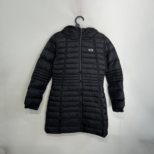 K2 여성 구스다운 롱패딩 100