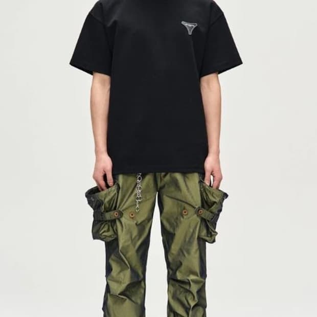 ANDERSSON BELL(앤더슨 벨) 투톤 카고 팬츠