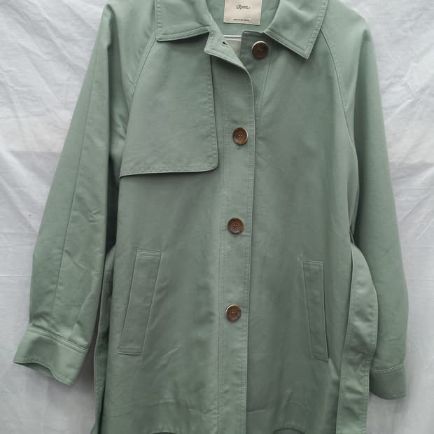 로엠 민트 트렌치 코트 (여 95)