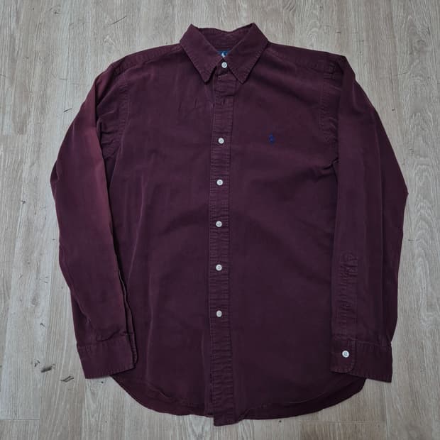 폴로 랄프로렌 스몰포니 클래식핏 버튼 다운 셔츠 M(95)