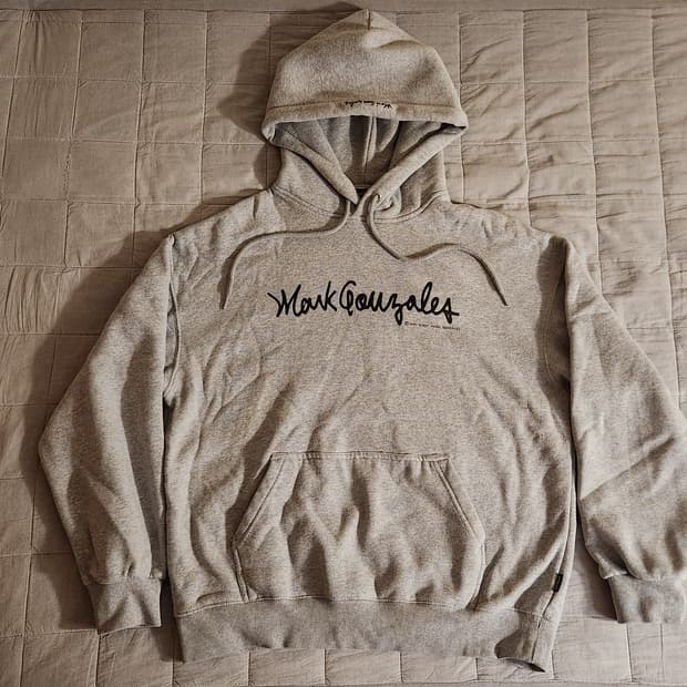 마크곤잘레스 로고 후드티 그레이 M