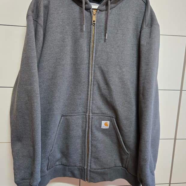 칼하트 써멀 그레이 후드집업