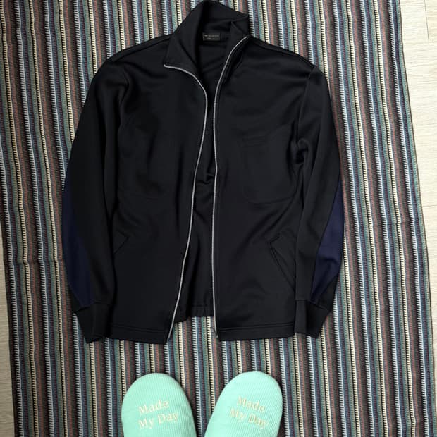 꼼데가르송 옴므 트랙 집업 자켓