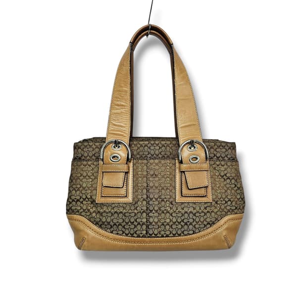 Coach 코치 소호 시그니처 버클 숄더백