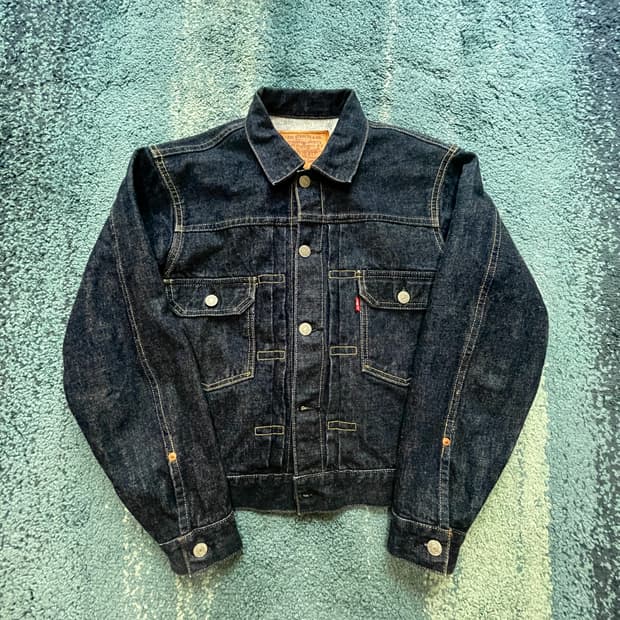 리바이스 Lvc 타입2 지쟌 콘밀  507 트러커