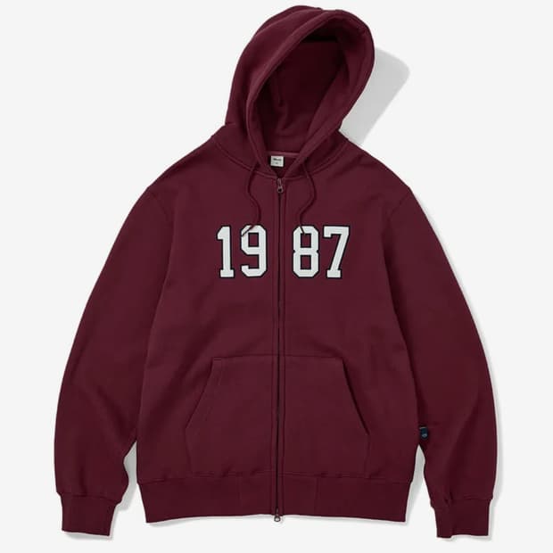 엠엠엘지 Mmlg 후드집업 1987 HOOD ZIP (REDBEAN)