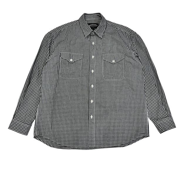 프리즘웍스 투 포켓 깅엄 체크 셔츠