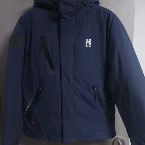 밀레 거위털 숏패딩, M