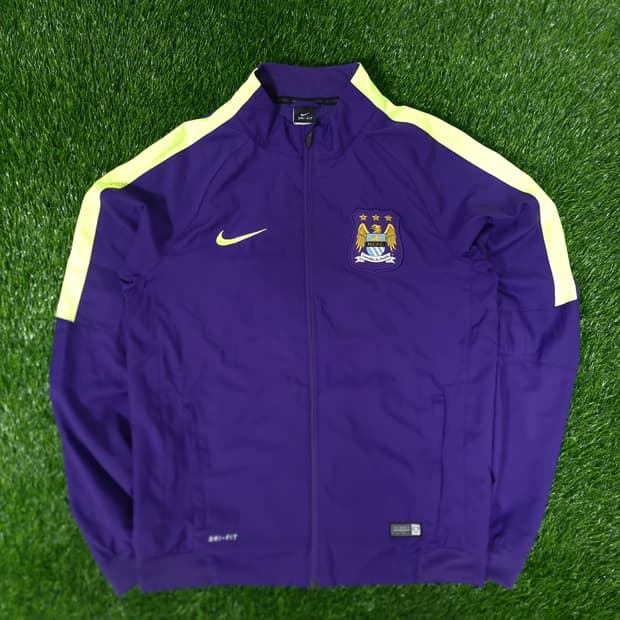 14-15시즌 맨체스터 시티 올드 엠블럼 나이키 바람막이